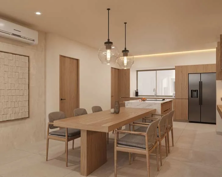 Render modelo 98 m2